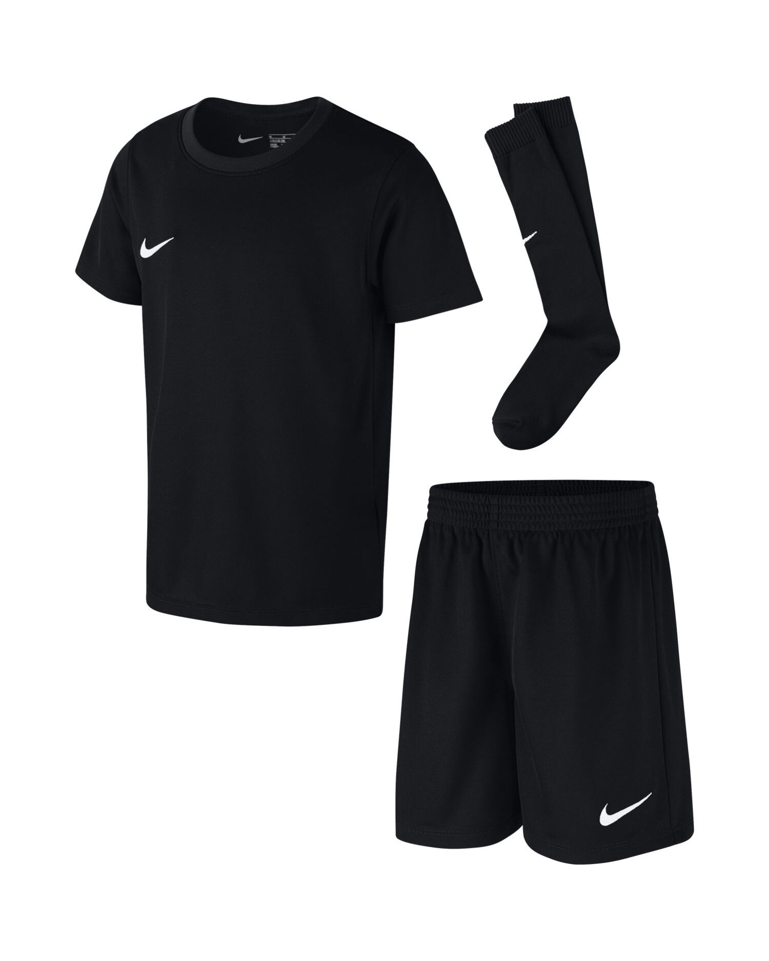 Nike Tuta da calcio Park Kit Set Nero per Bambino CD2244-010 XL