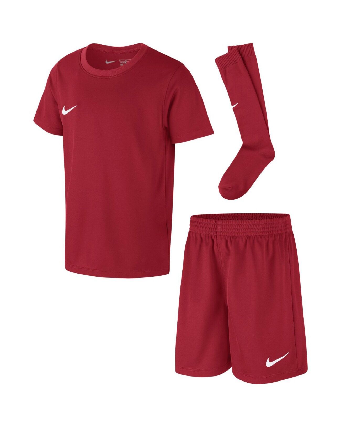 Nike Tuta da calcio Park Rosso per Bambino CD2244-657 M