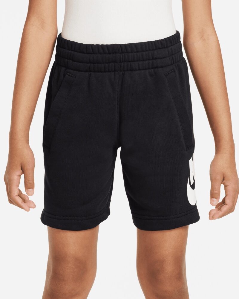 Nike Pantaloncini Sportswear Club Fleece Nero Bambino FD2997-010 XS