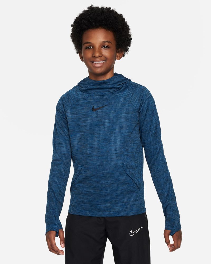 Nike Felpa con cappuccio Academy Blu Bambino FD3133-457 M