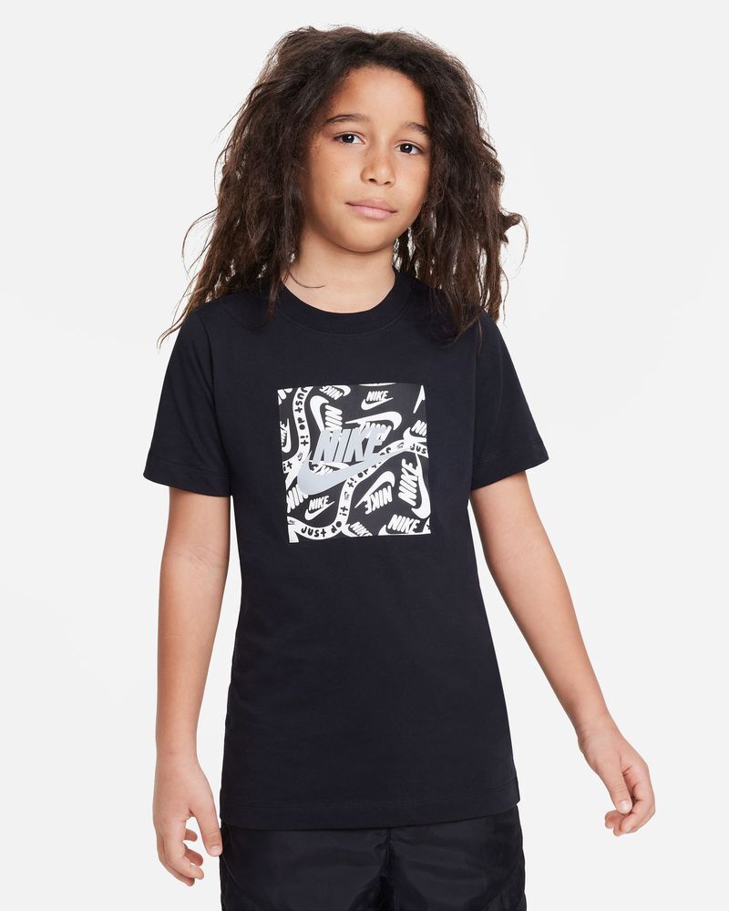 Nike Tee-shirt Sportswear Nero Bambino FD3929-010 XL