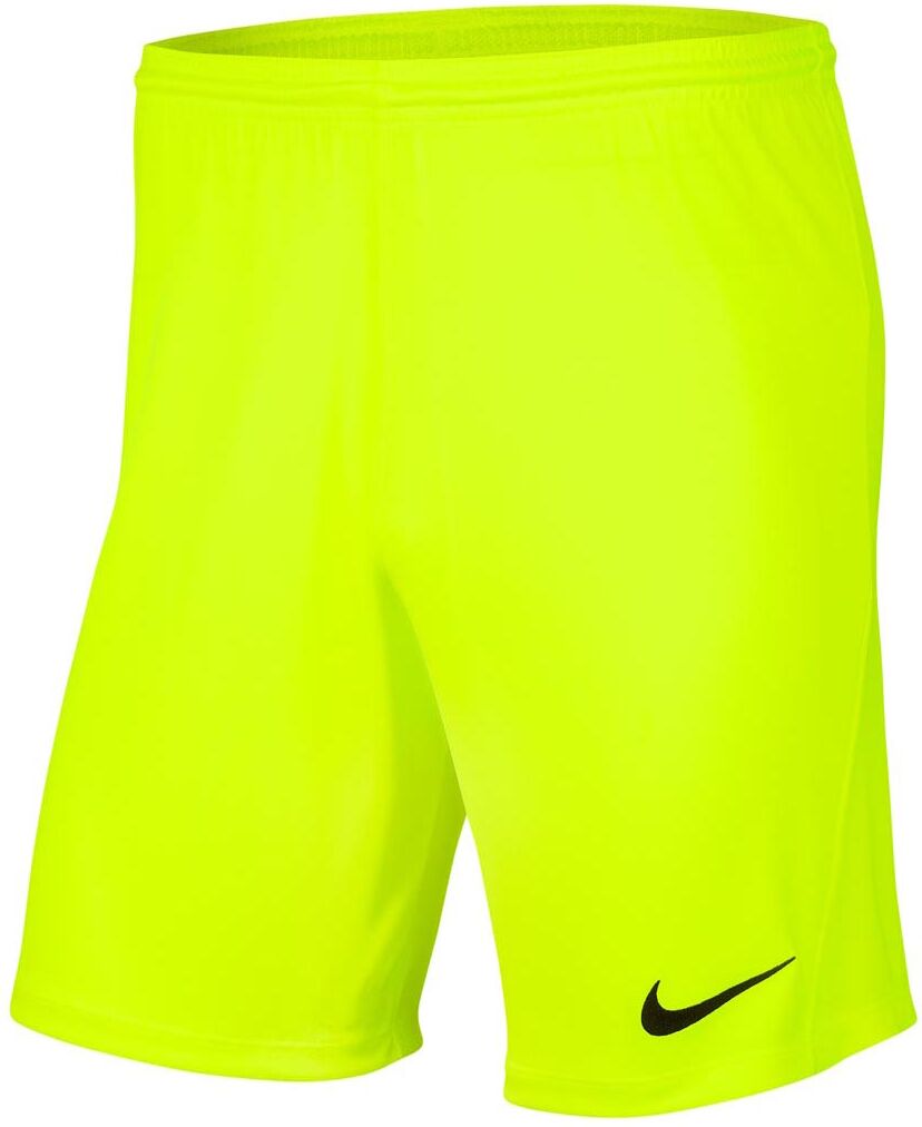 Nike Short Park III Giallo Fluorescente per Bambino BV6865-702 S