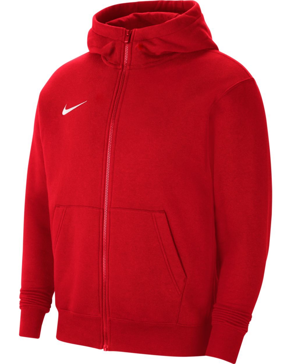 Nike Felpa con zip e cappuccio Team Club 20 Rosso per Bambino CW6891-657 L