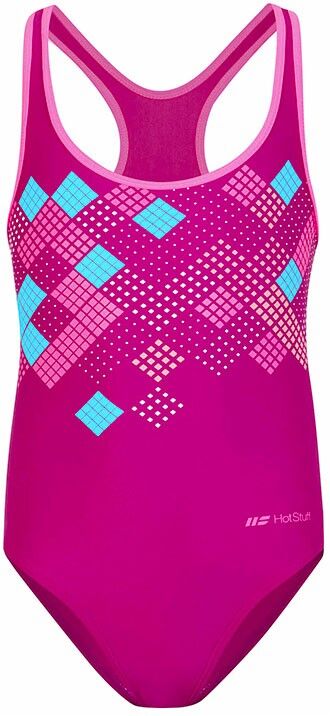 Hot Stuff Costume Intero Piscina Blanca Viola Fucsia Bambina 6 Anni