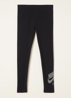 Nike Air legging met logoprint - Zwart