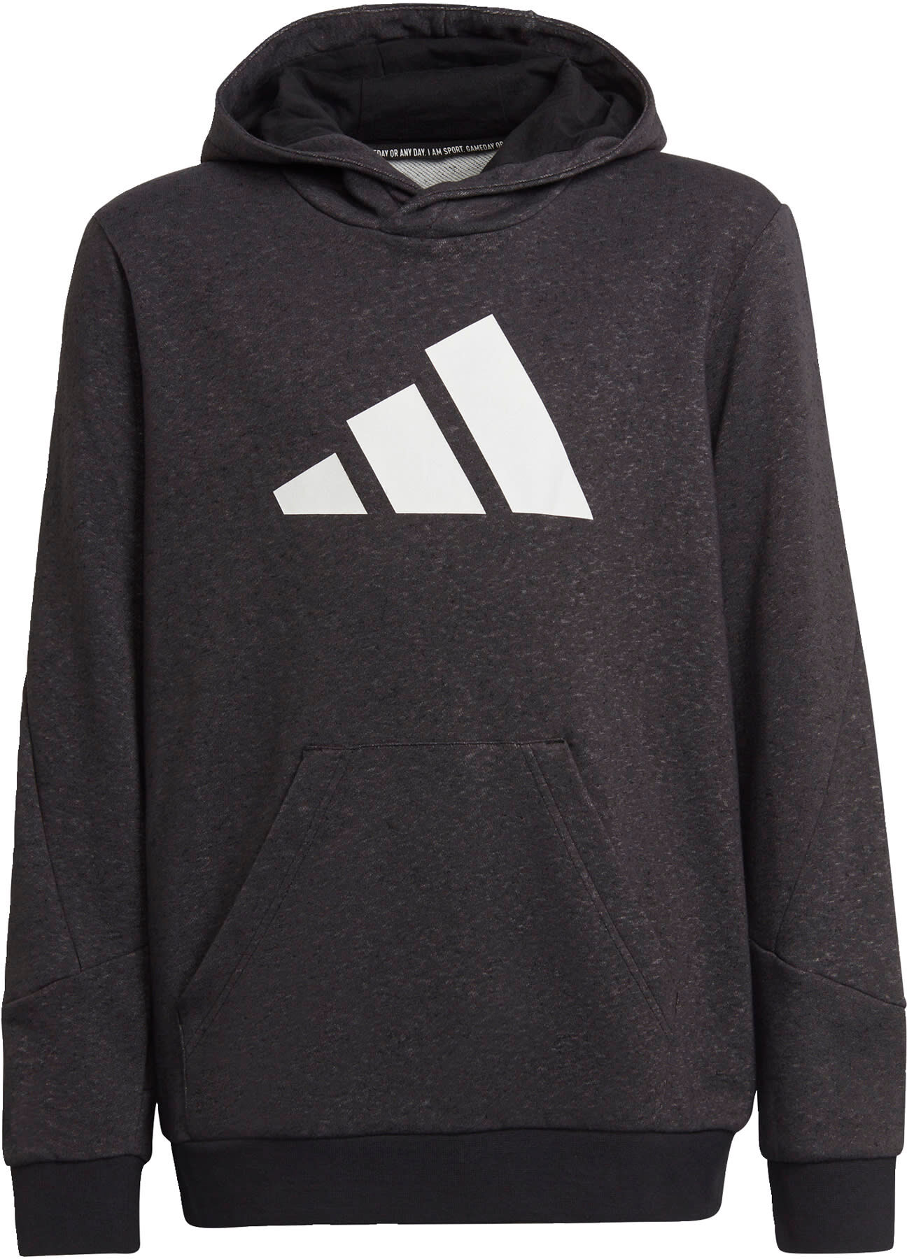 adidas Future Icons 3-Stripes Hoodie Kids Zwart - 128