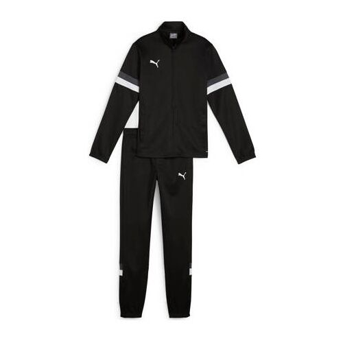 Puma Junior trainingspak zwart/wit 140 Jongens/meisjes