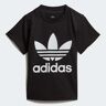 adidas Trefoil T-shirt Black / White 62,68,74,80,86,92,98,104 Kinderen