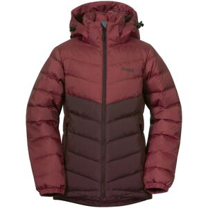 Bergans Of Norway Bismo Down Youth Girl Jacket Rusty Dust/Amarone Red 140