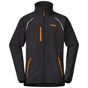 Bergans Of Norway Sjoa Lt Softshell Youth Jkt Dark Shadow Grey/Cloudberry Ye 152