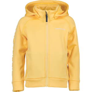 Didriksons Kids' Corin Full Zip 8 Creamy Yellow 100, Creamy Yellow