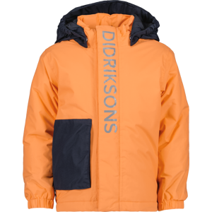 Didriksons Kids' Rio Jacket 2 Cantaloupe 130, Cantaloupe