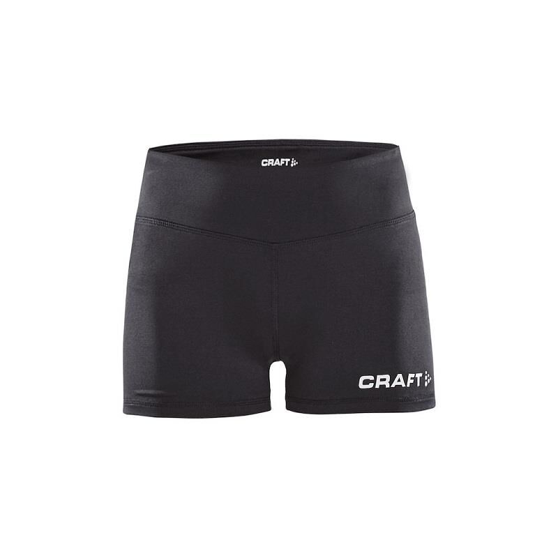 CRAFT Teamwear Squad Hotpants Jr Black Mykt Funksjonelt Materiale 146/152