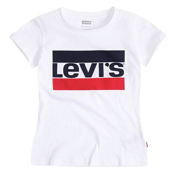 Levis T-Skjorte Til Barn, Hvit