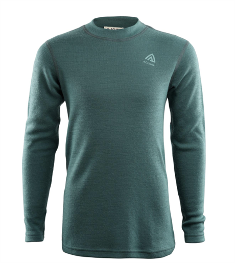 Aclima WarmWool Crewneck JR Nort Atlantic/Reef Waters  140