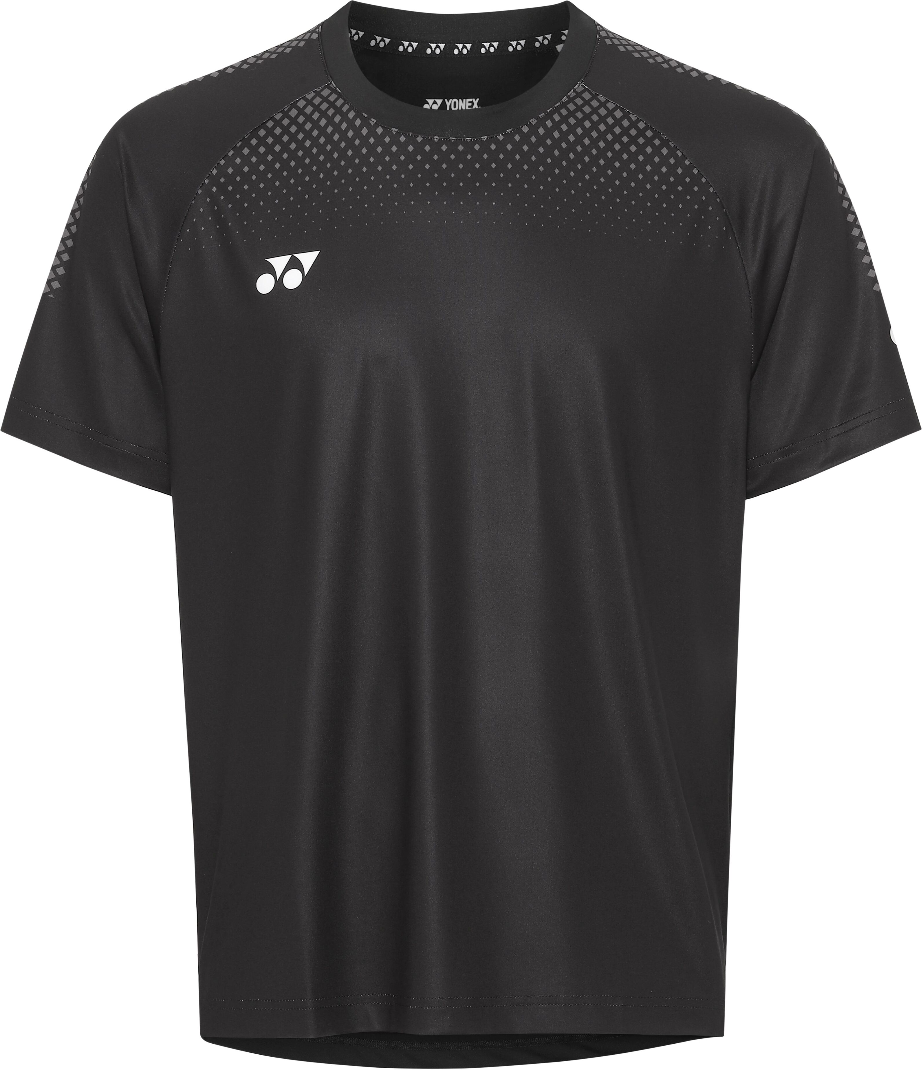 Yonex Uni Poloshirt Black Boys 8/10 Years