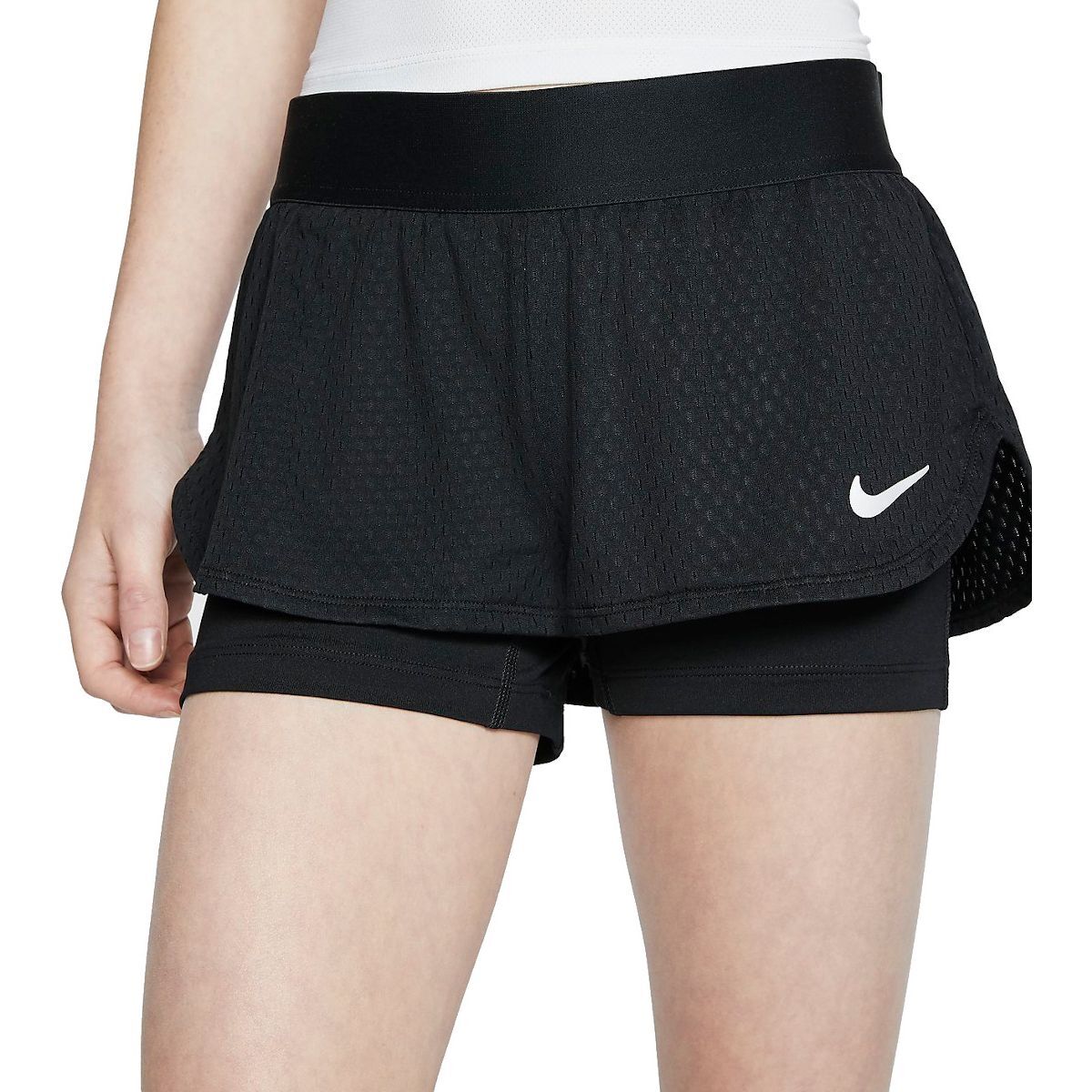 Nike Court Flex Shorts Girls Black 164