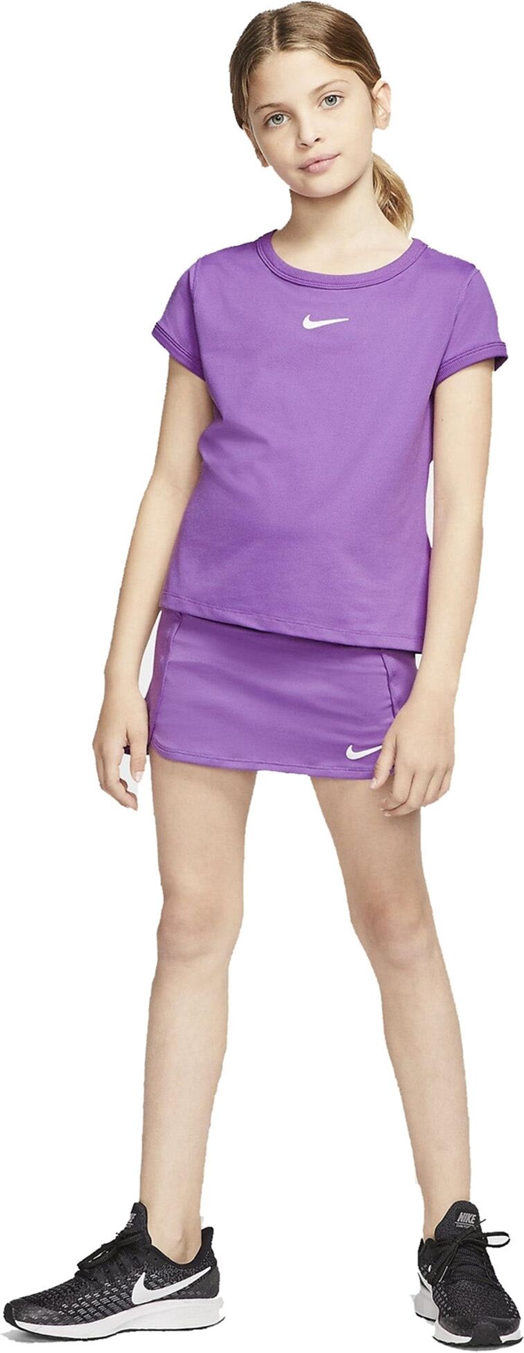 Nike Dri-Fit Tee Girls Purple 140