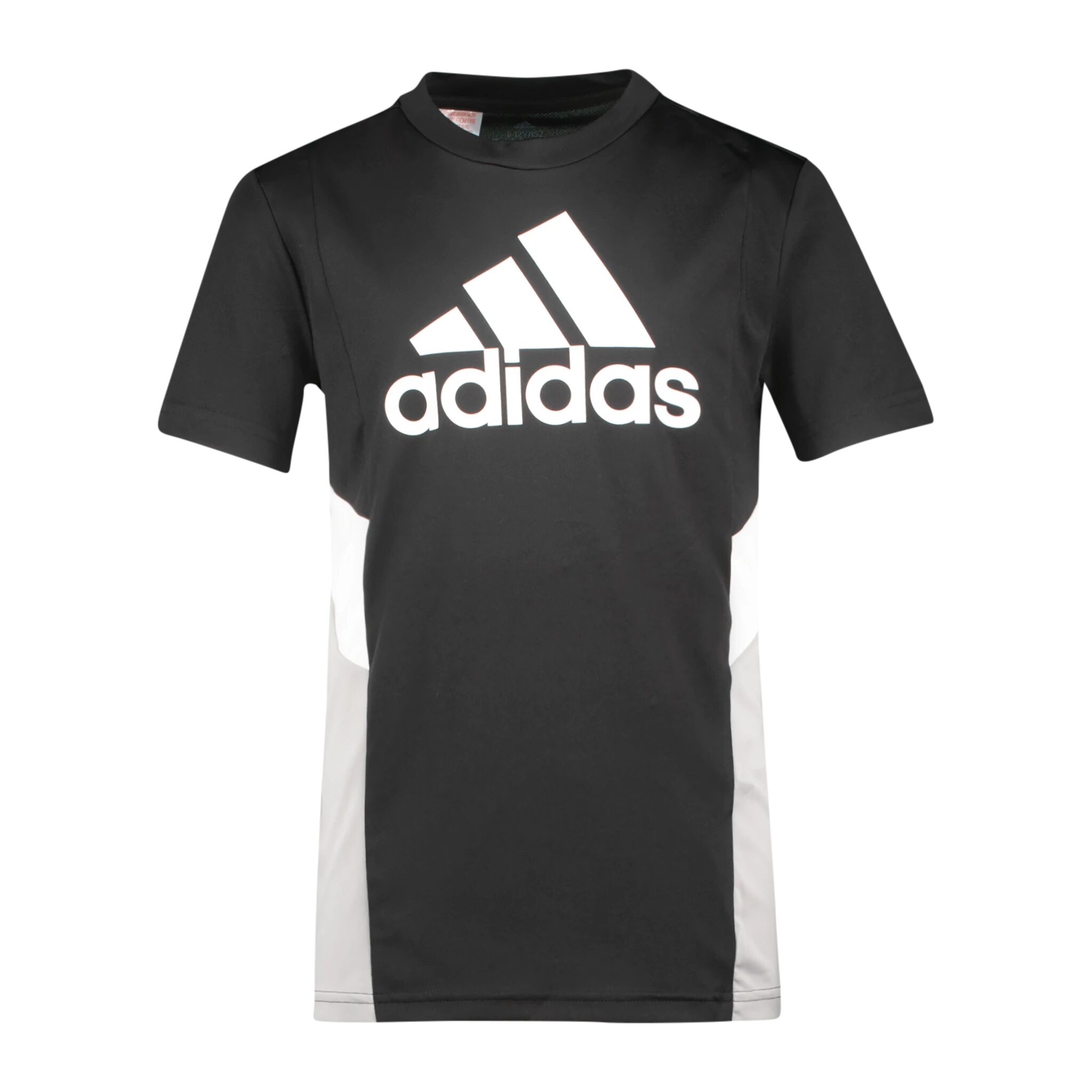 adidas Club Design 2 Move, t-skjorte junior 128cm/8Y BLACK/MGSOGR/WHITE