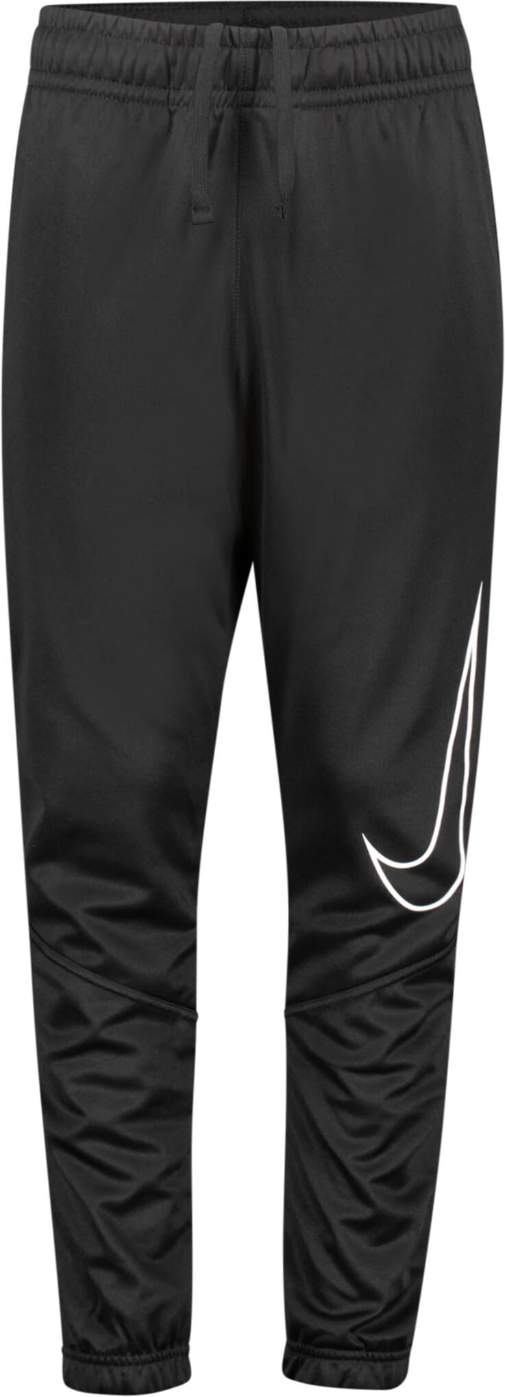 Nike Therma Graphic Tapered Pant, joggebukse junior S BLACK/WHITE