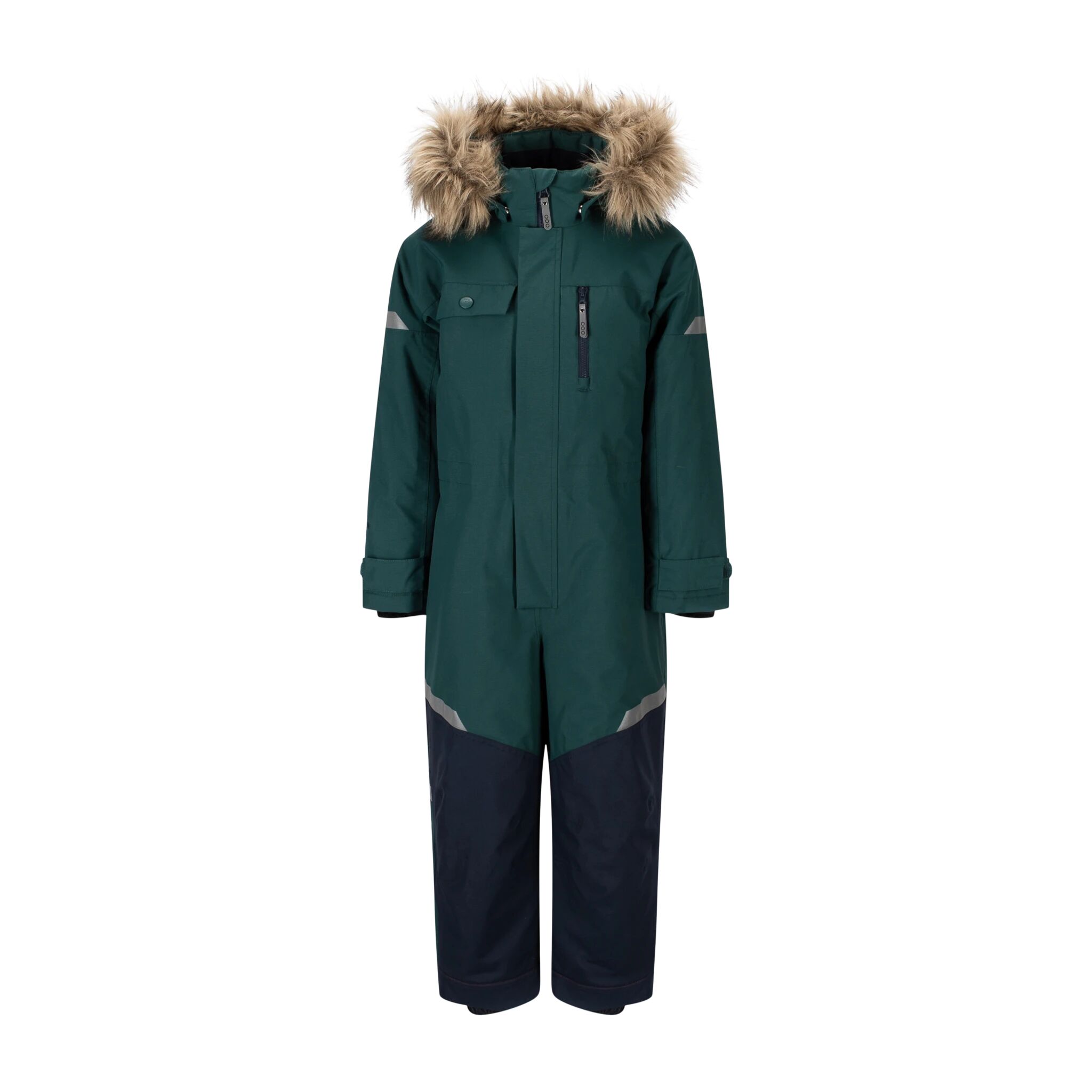 Neomondo Halland Insualted Coverall, vinterdress barn 5 Green Bug