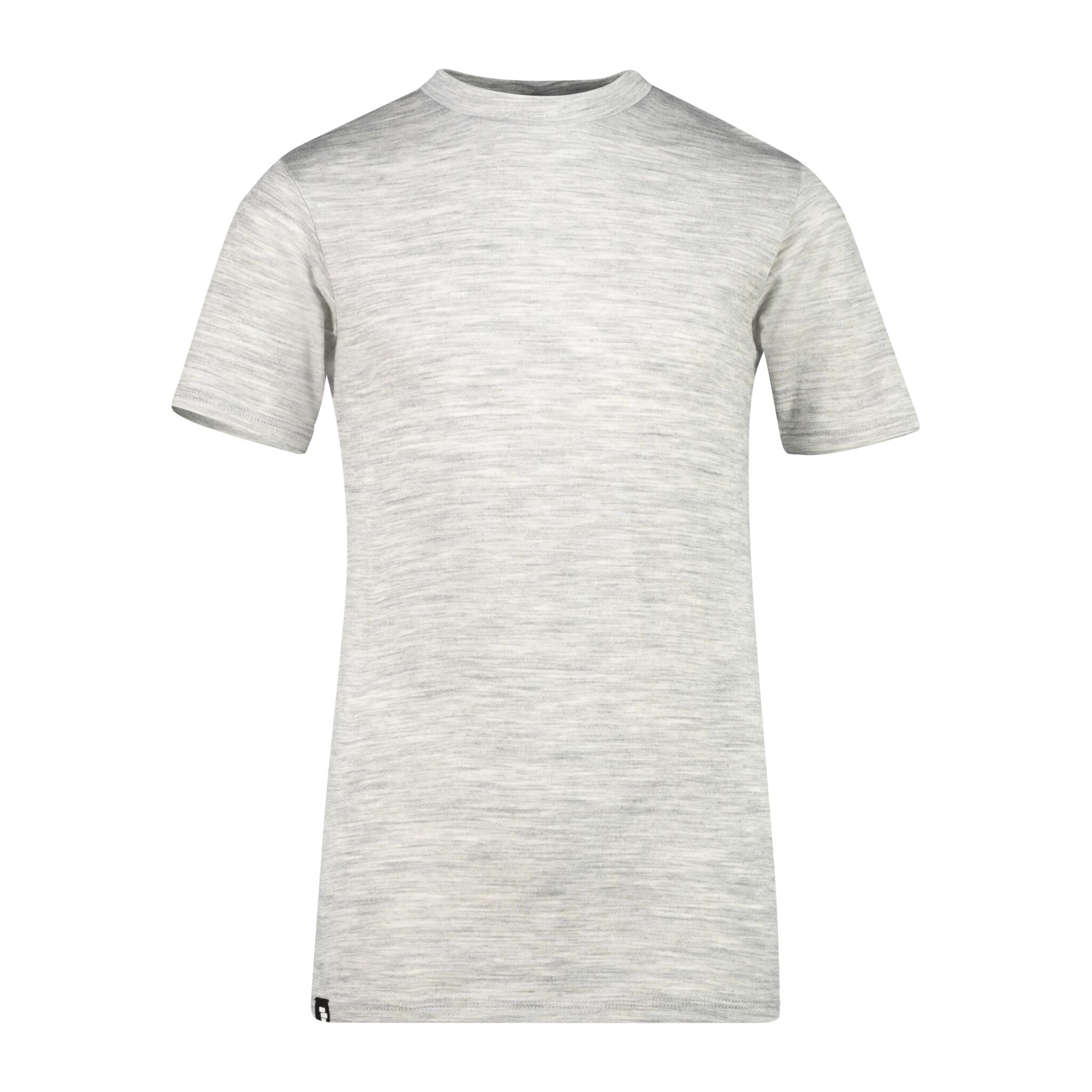 Neomondo Jondal Wool TEE, t-skjorte junior 10 Grey Melange