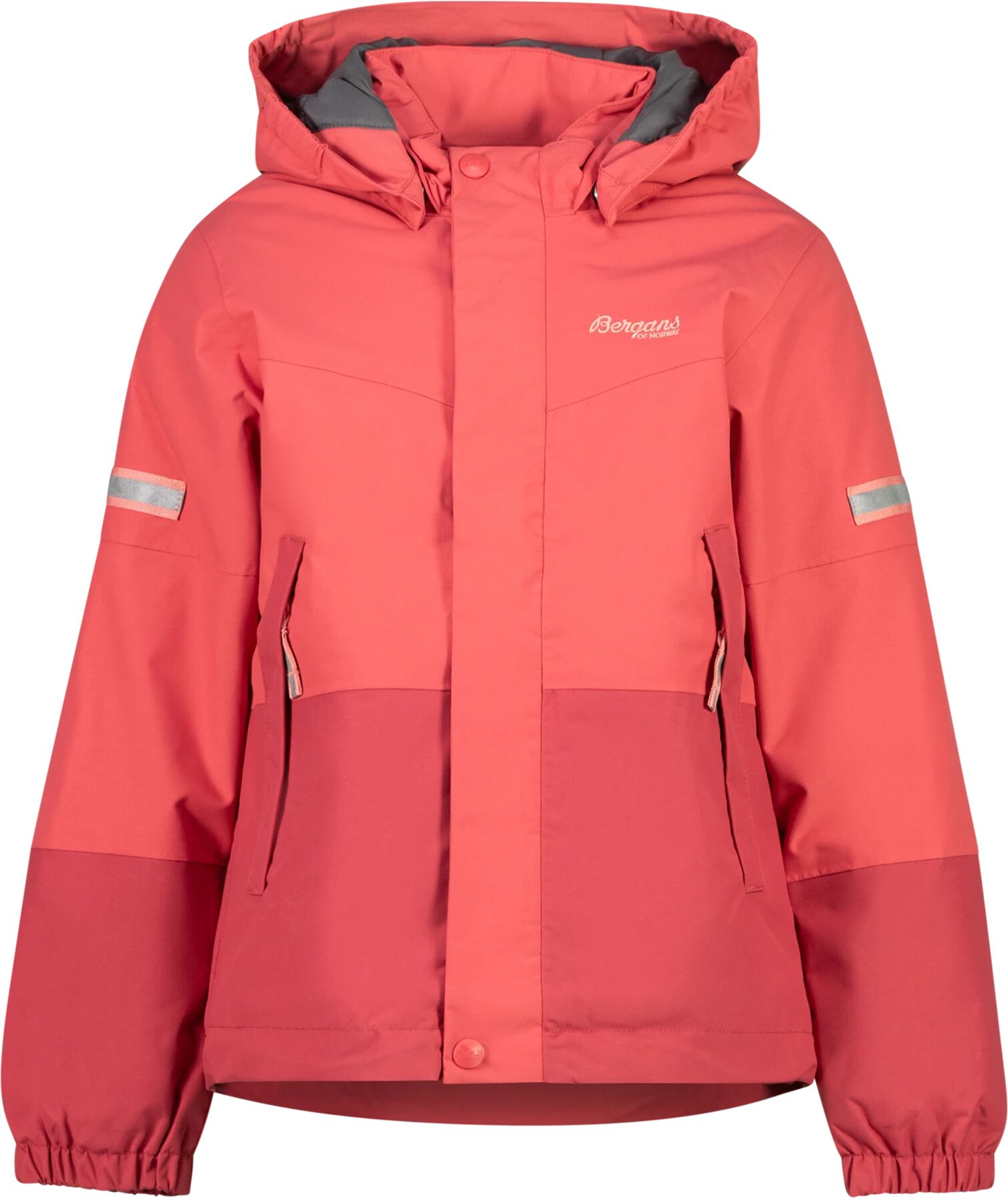 Bergans Lilletind Insulated Kids Jaket, vinterjakke barn 116 Creamy Rouge/dark Cr