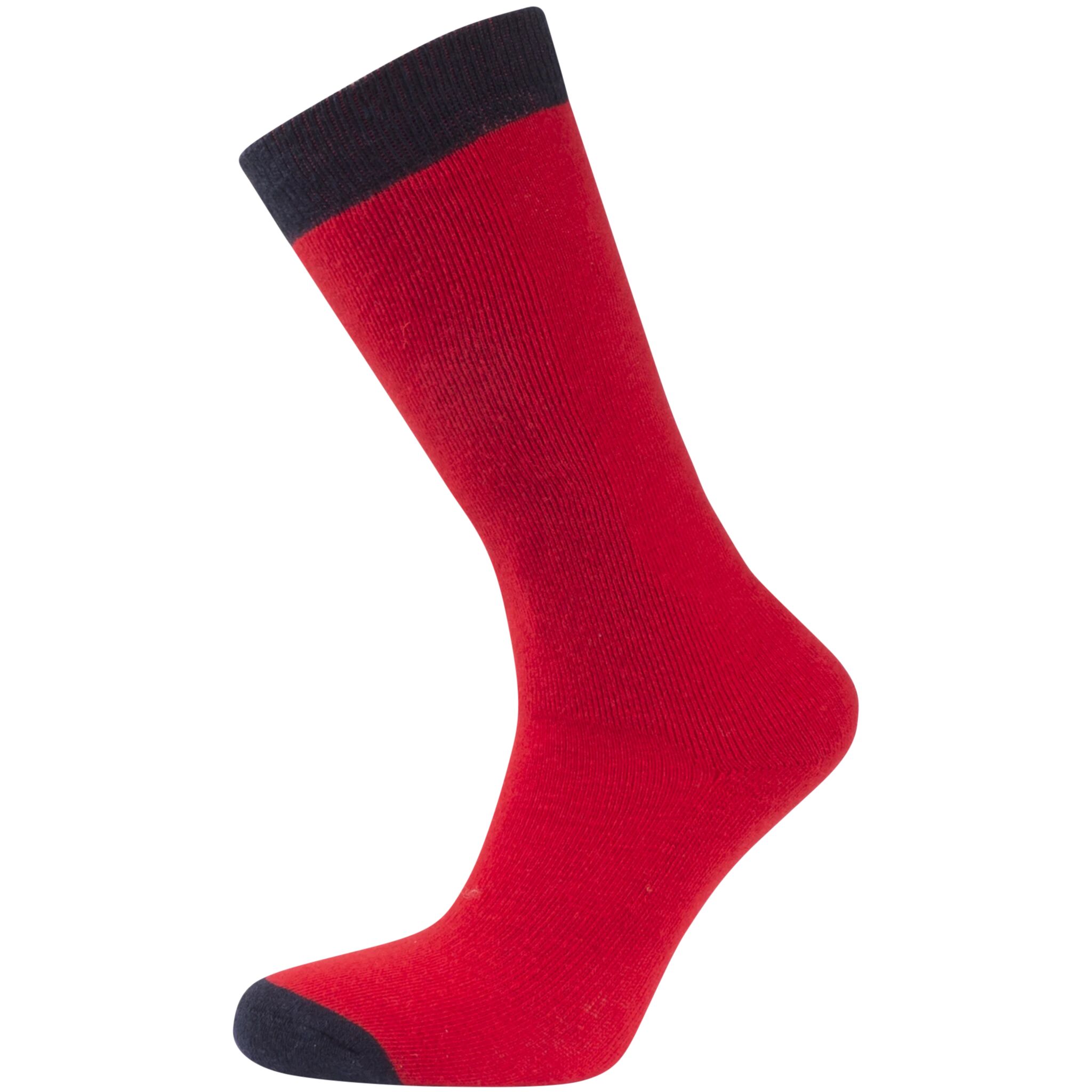 Line One Alpine Socks, skisokker junior 31-34 Chilli red