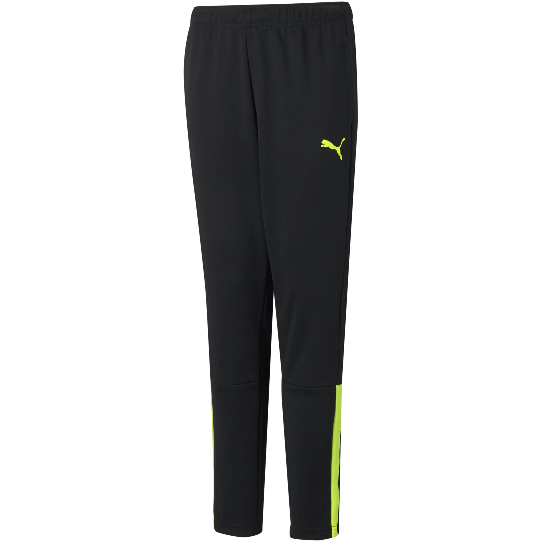 Puma teamLIGA Training Pants Jr, treningsbukse junior 128 Puma Black-Yellow Al