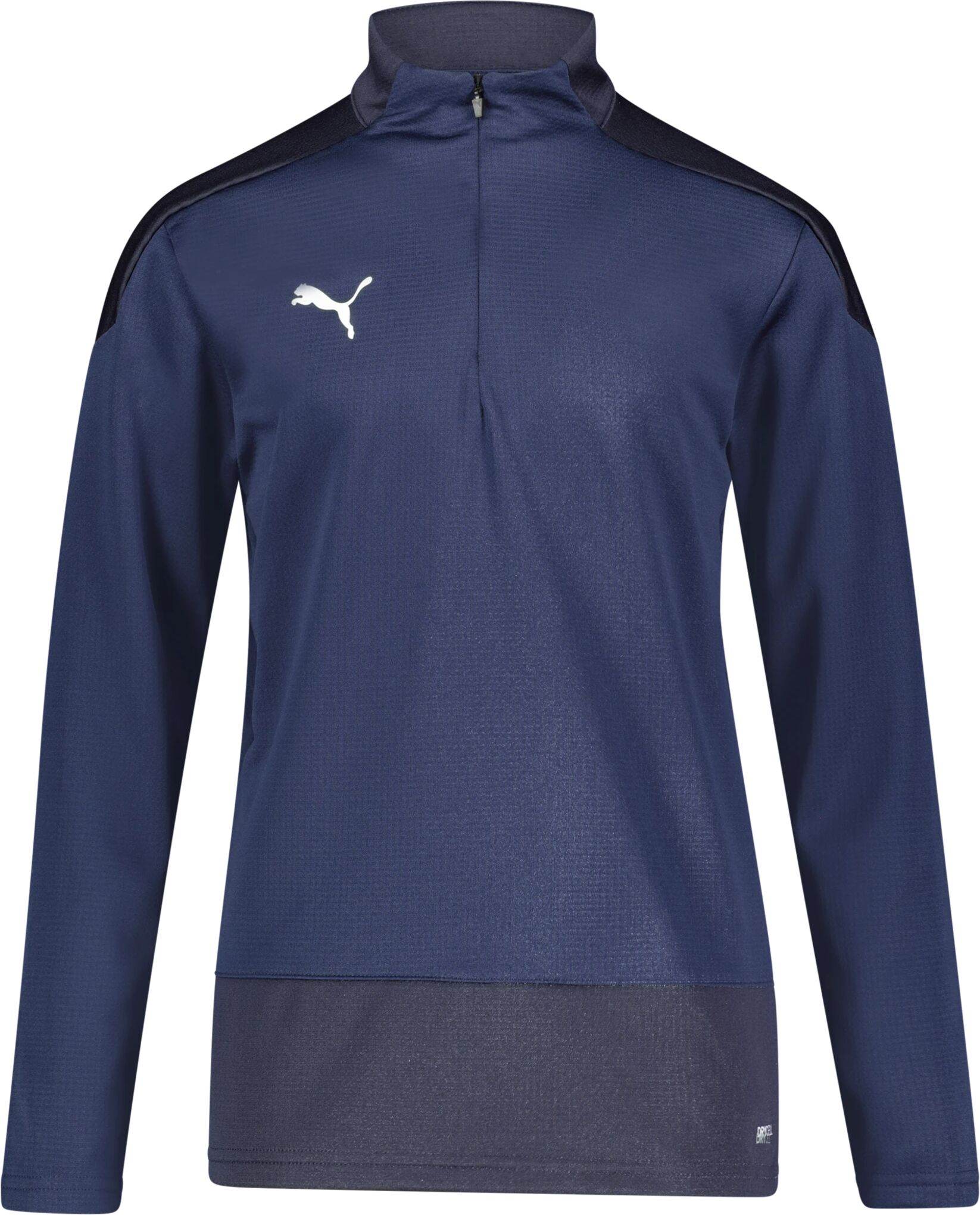 Puma teamGOAL 23 Training 1/4 Zip Top, treningstrøye junior 128 Peacoat-Puma New Nav