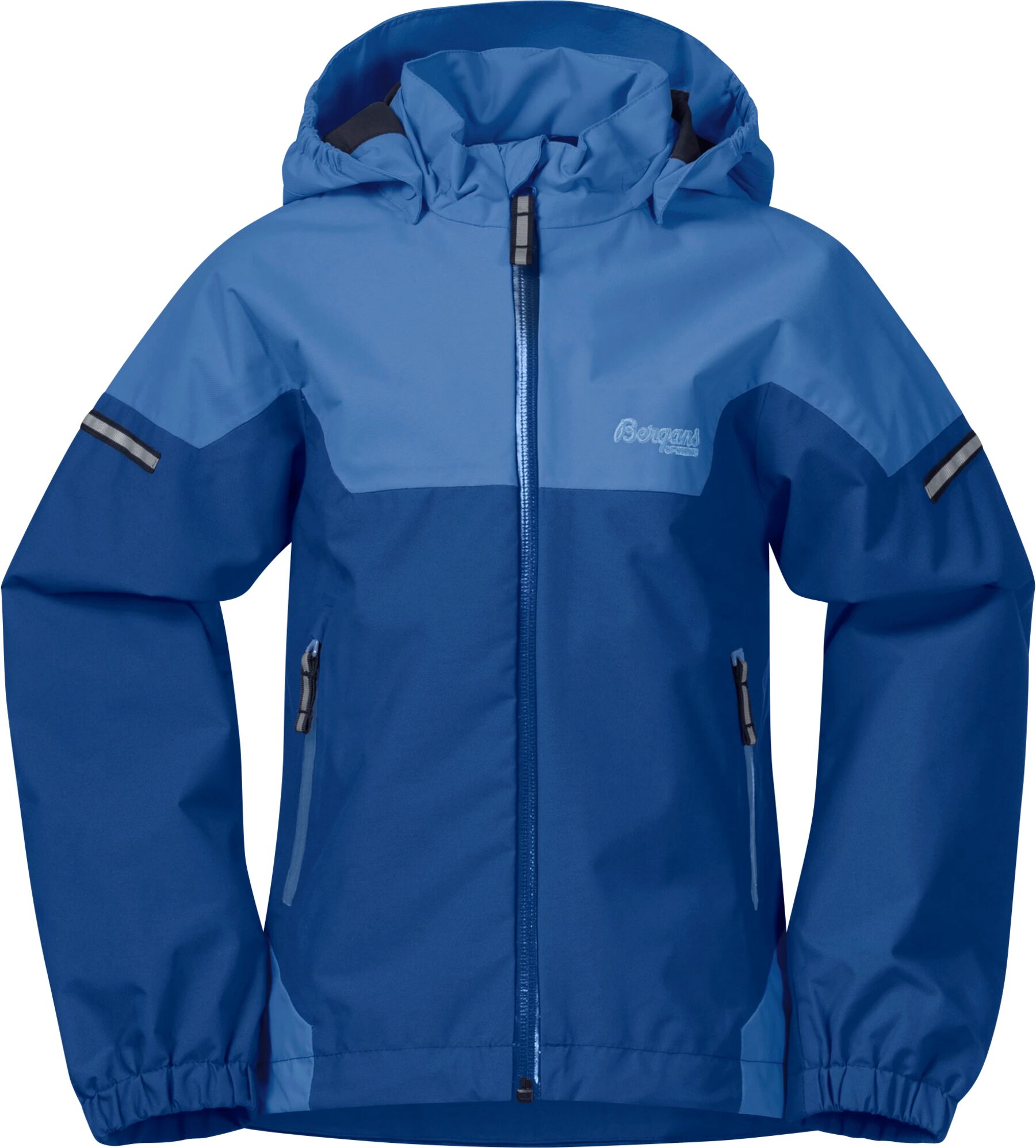 Bergans Ruffen Jacket, skalljakke barn 98 Dark Riviera Blue/ri