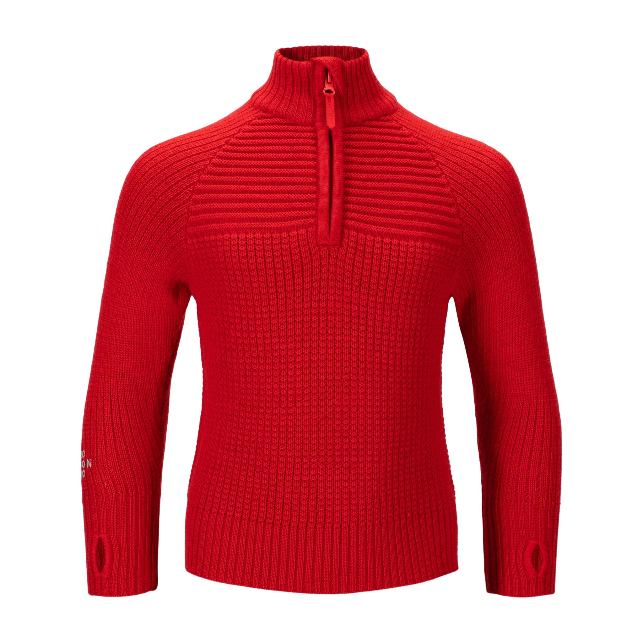 Neomondo Narvik Wool Sweater, ullgenser barn 6 Aurora Red