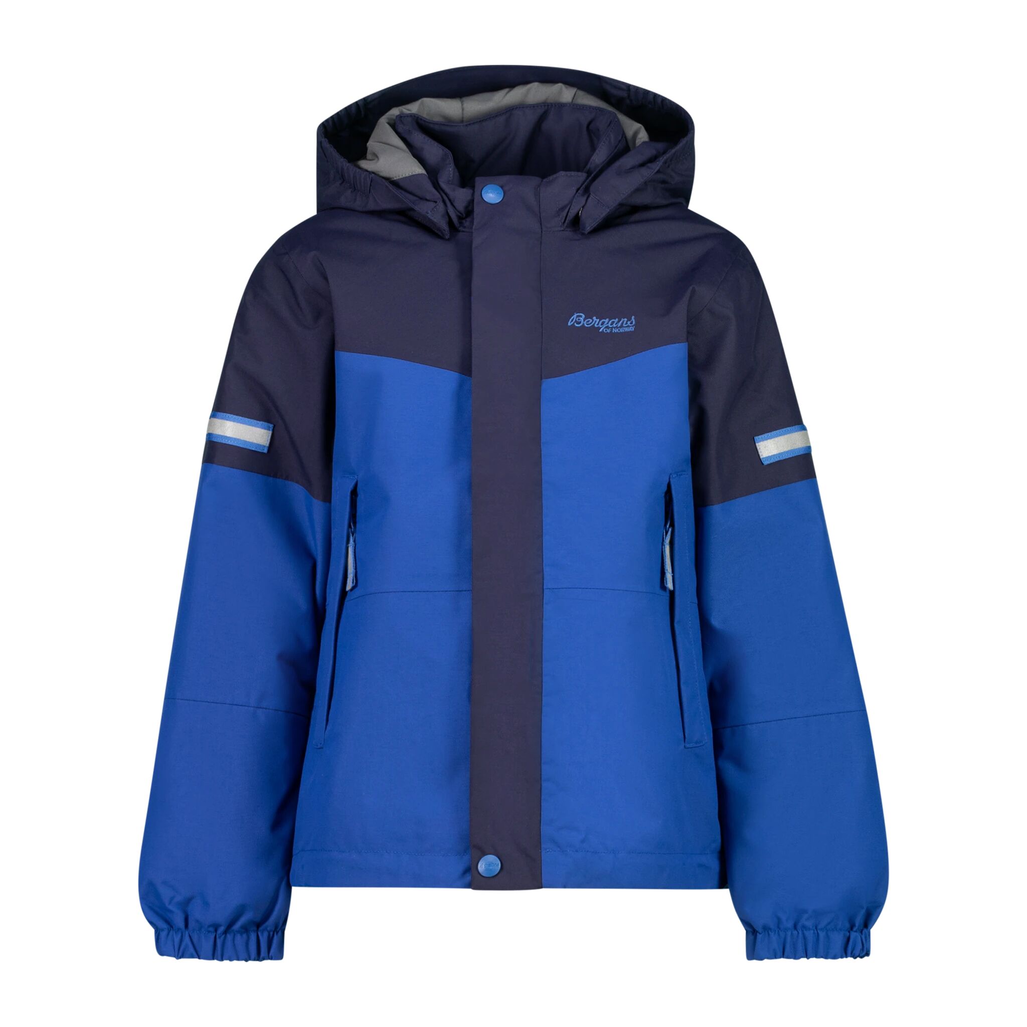 Bergans Lilletind Insulated Kids Jaket, vinterjakke barn 116 Dark Riviera Blue/na