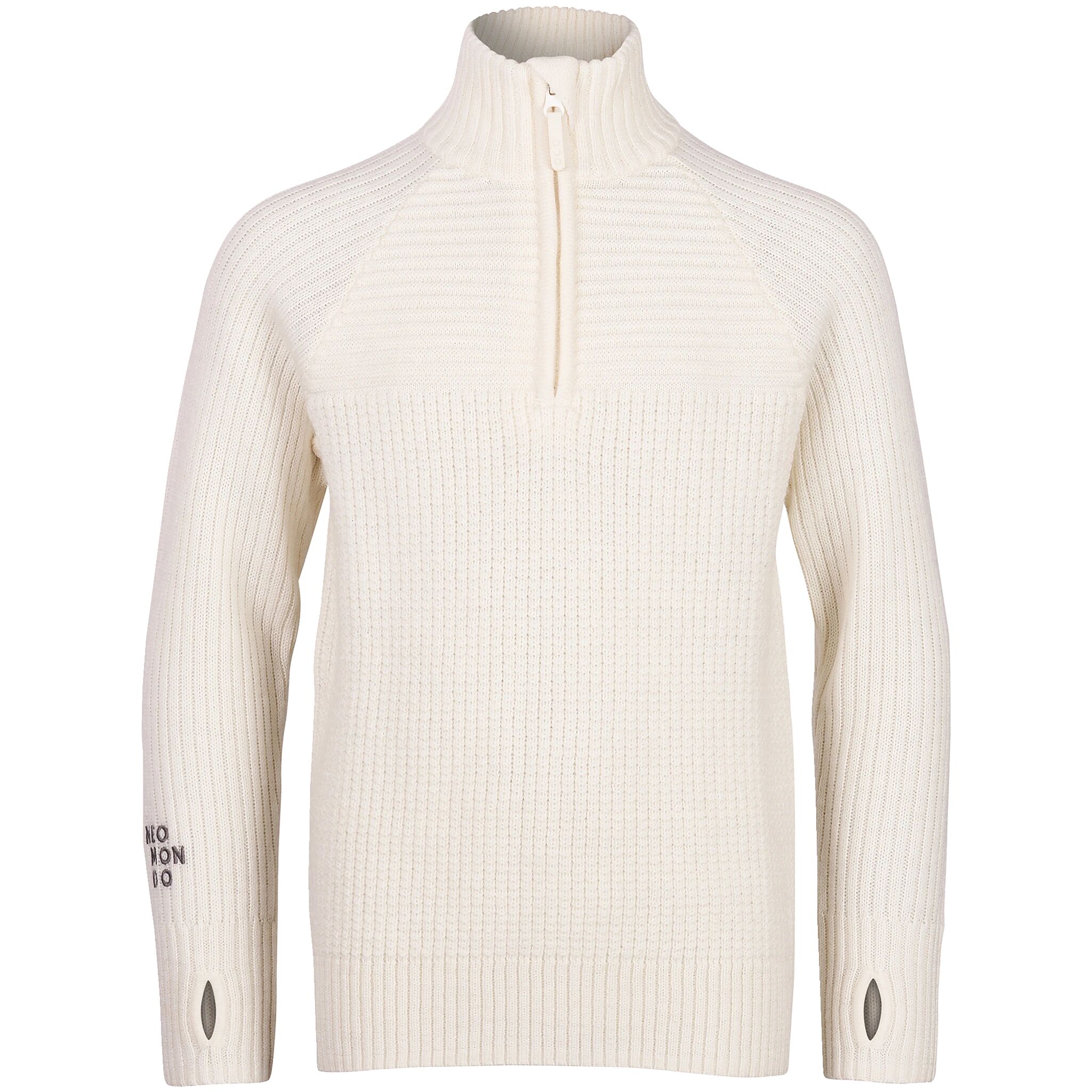 Neomondo Narvik Wool Sweater, ullgenser junior  10 Vanilla