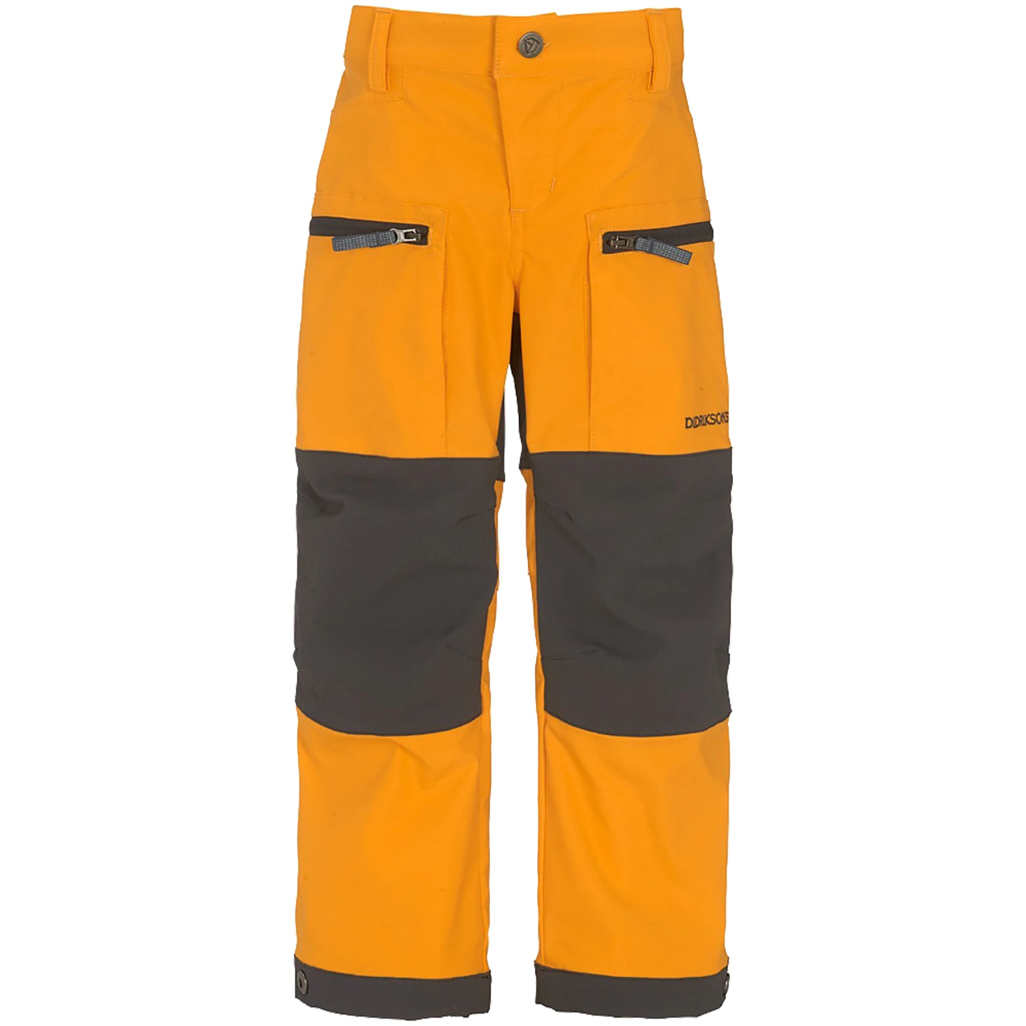 Didriksons Kotten Pants Kids, fritidsbukse barn  100 Happy Orange