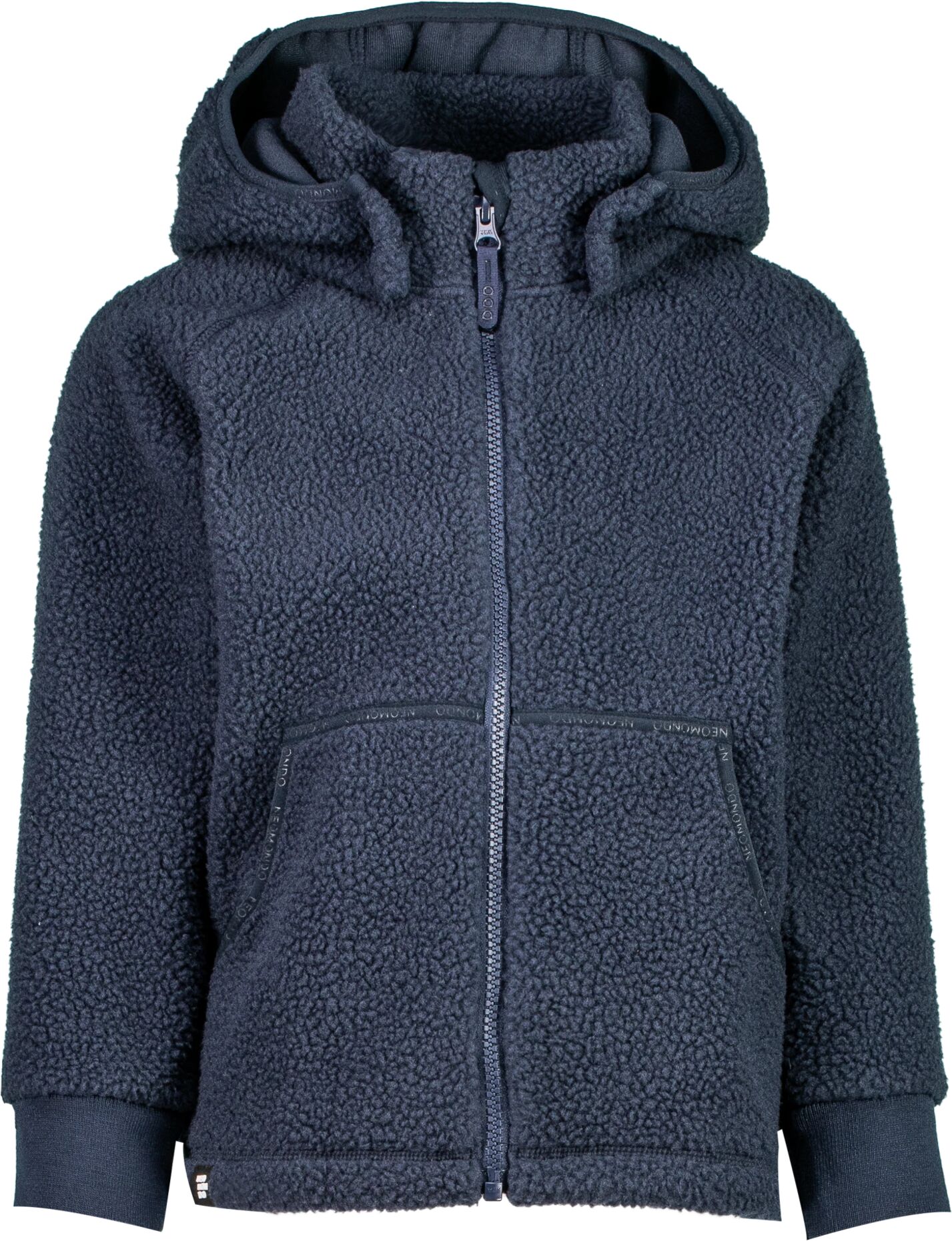 Neomondo Branas Teddy Fleece Jacket, fleecejakke barn  6 Navy Blazer