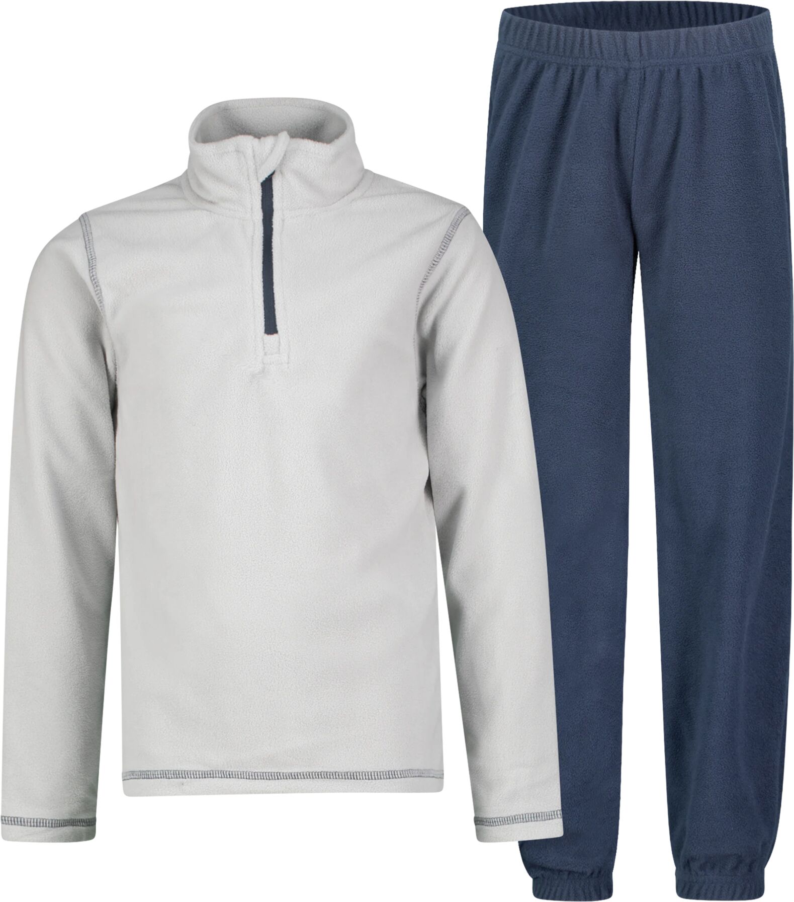 Line One Fleece sett, barn  11-12 High Rise Grey / Nav