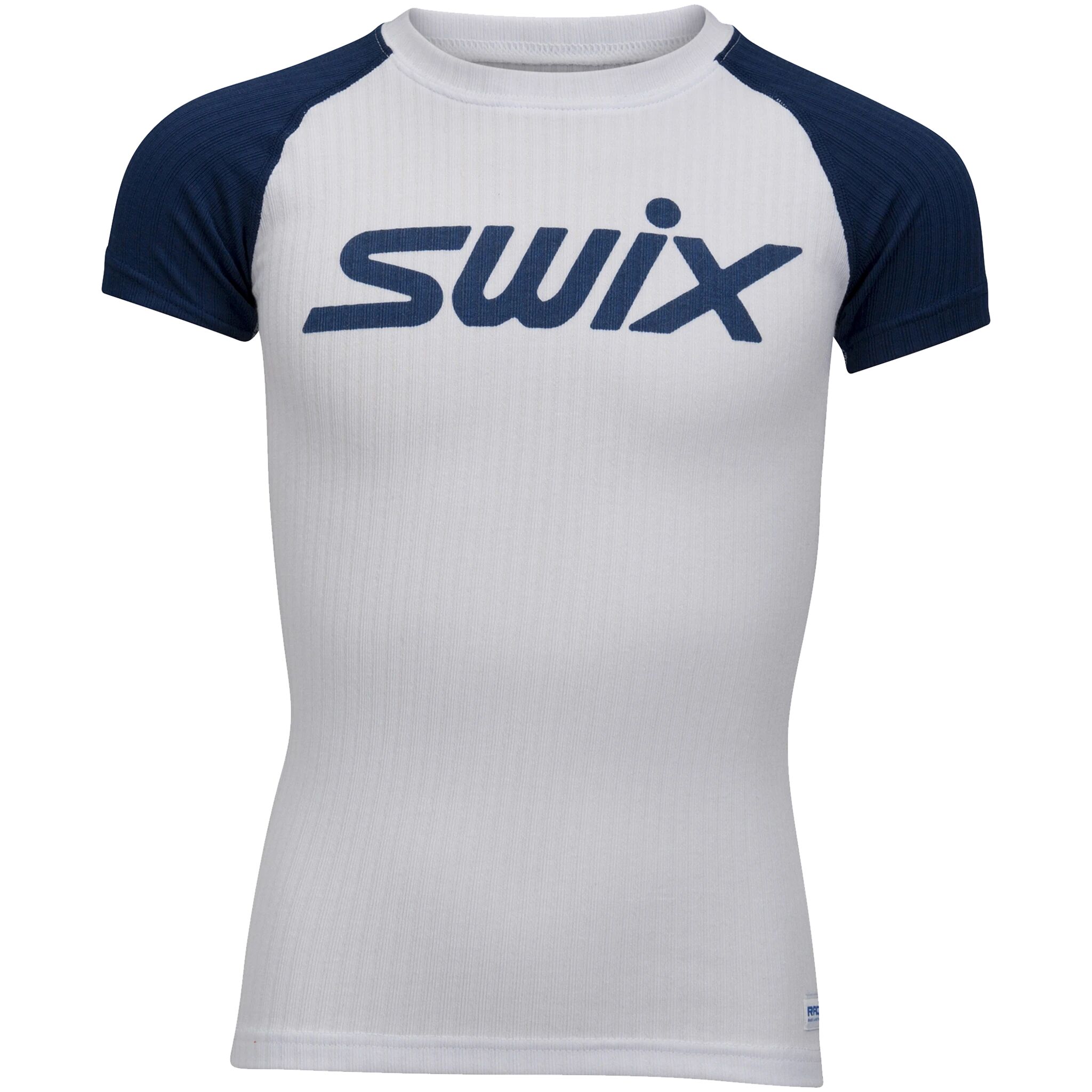 Swix RaceX bodywear SS, treningstrøye junior 128 Estate Blue
