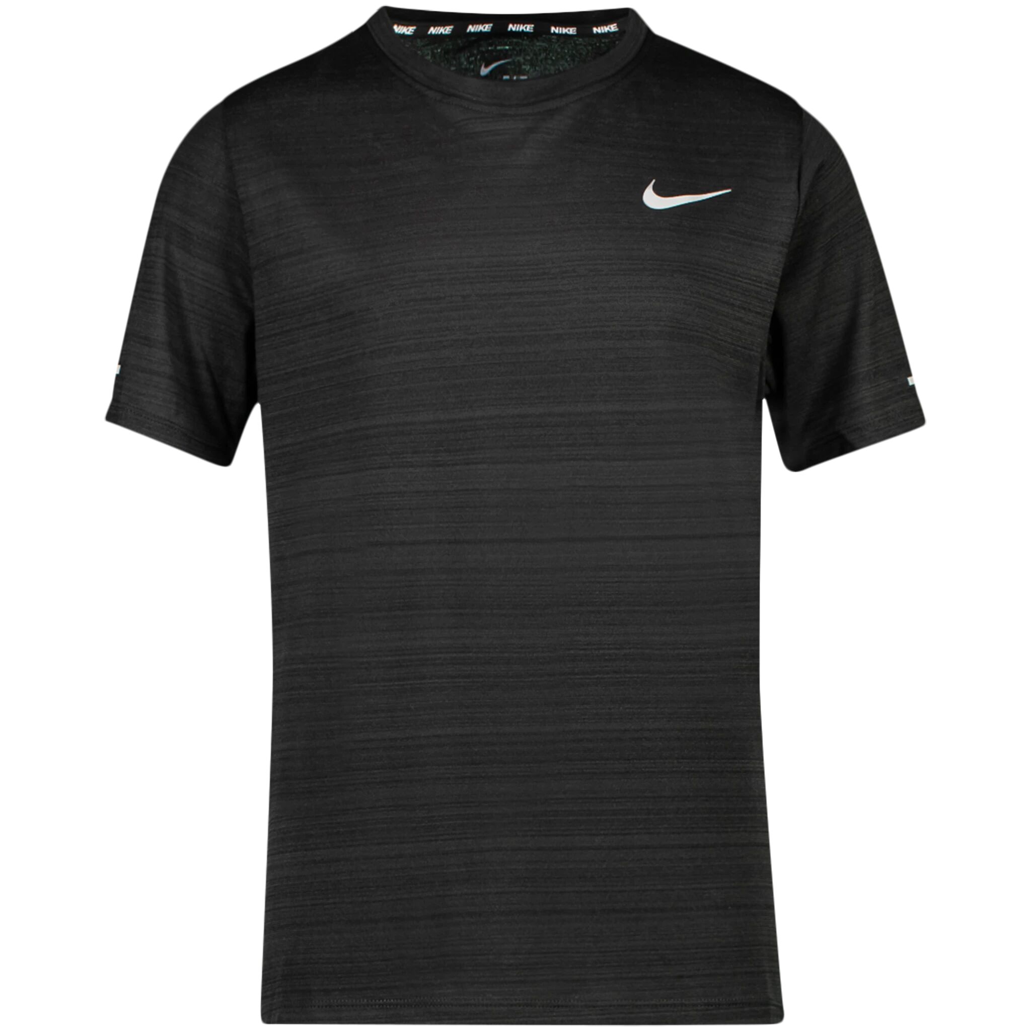 Nike Dri Fit Miler, t-skjorte junior XL BLACK