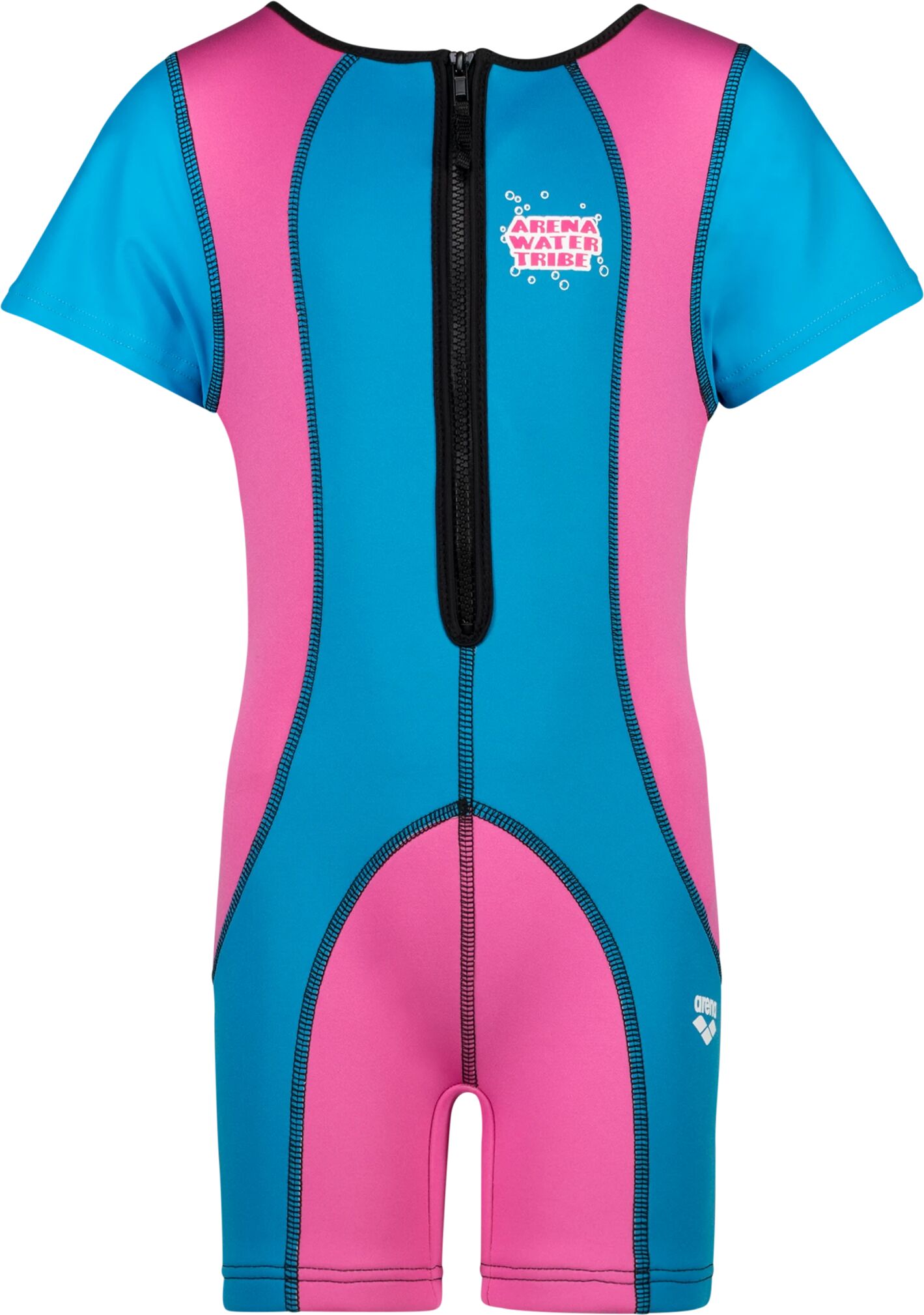 Arena Awt Warm Suit, våtdrakt barn 3-4 Fuchsia,Blue