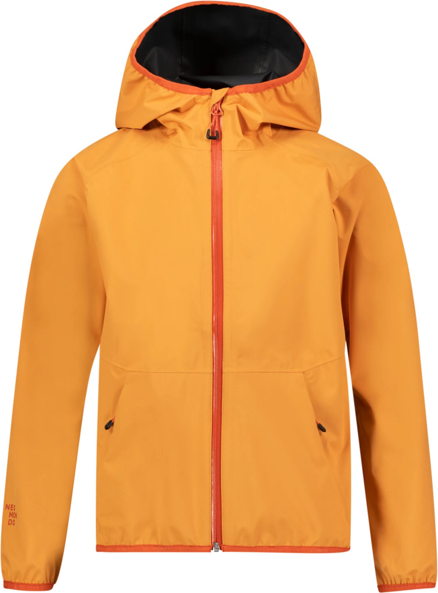 Neomondo Ogna 2.5 Layer Jacket, skalljakke barn 14 Orange Glow