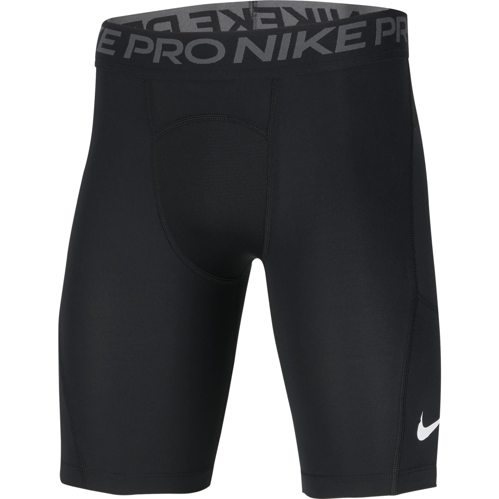 Nike Pro Short, shorts junior M BLACK/WHITE