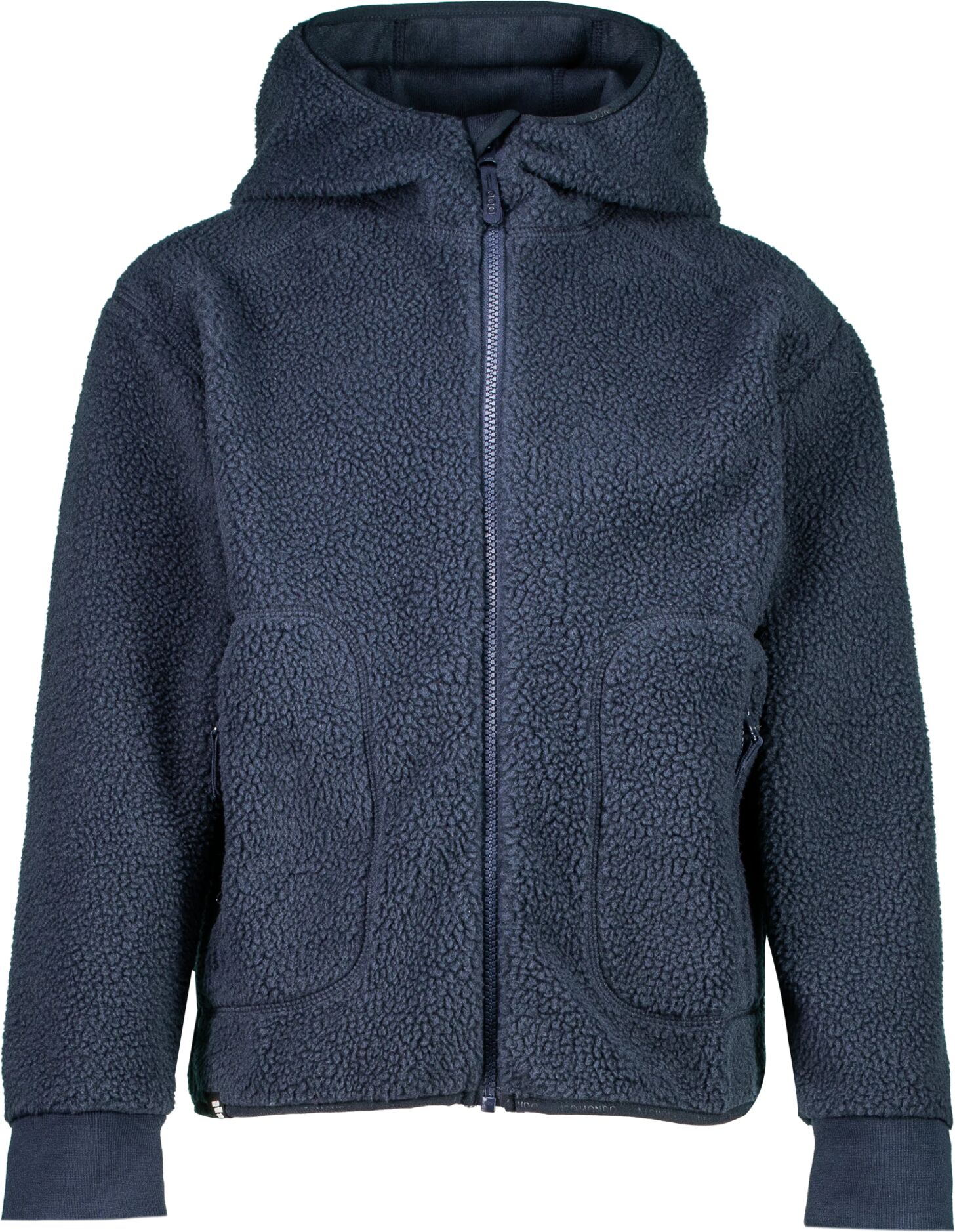 Neomondo Branas Teddy Fleece Jacket, fleecejakke junior 8 Navy Blazer