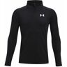 Under Armour Tech 2.0 1/2 Zip sportowa koszulka dla chłopca, czarna, Dziecięce, M