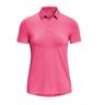 Under Armour Zinger damskie polo, pink punk, Damskie, S