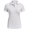 Under Armour Zinger Playoff damskie polo, białe, Damskie, L