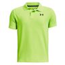 Under Armour Performance chłopięce polo, lime surge, Dziecięce, M