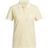 Adidas Ultimate 365 Tour PrimeKnit damskie polo, żółte, Damskie, L