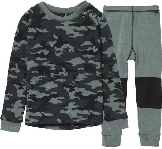 Helly Hansen Lifa Merino Kids Baselayer Set (Trooper Camo)