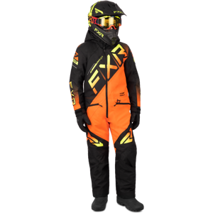 FXR CX Monosuit Barn Svart-Inferno